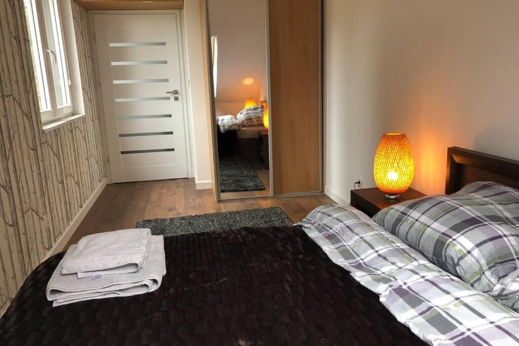 아우구스투프 Dwupoziomowy Apartament Nad Jeziorem W Lesie 아파트 외부 사진